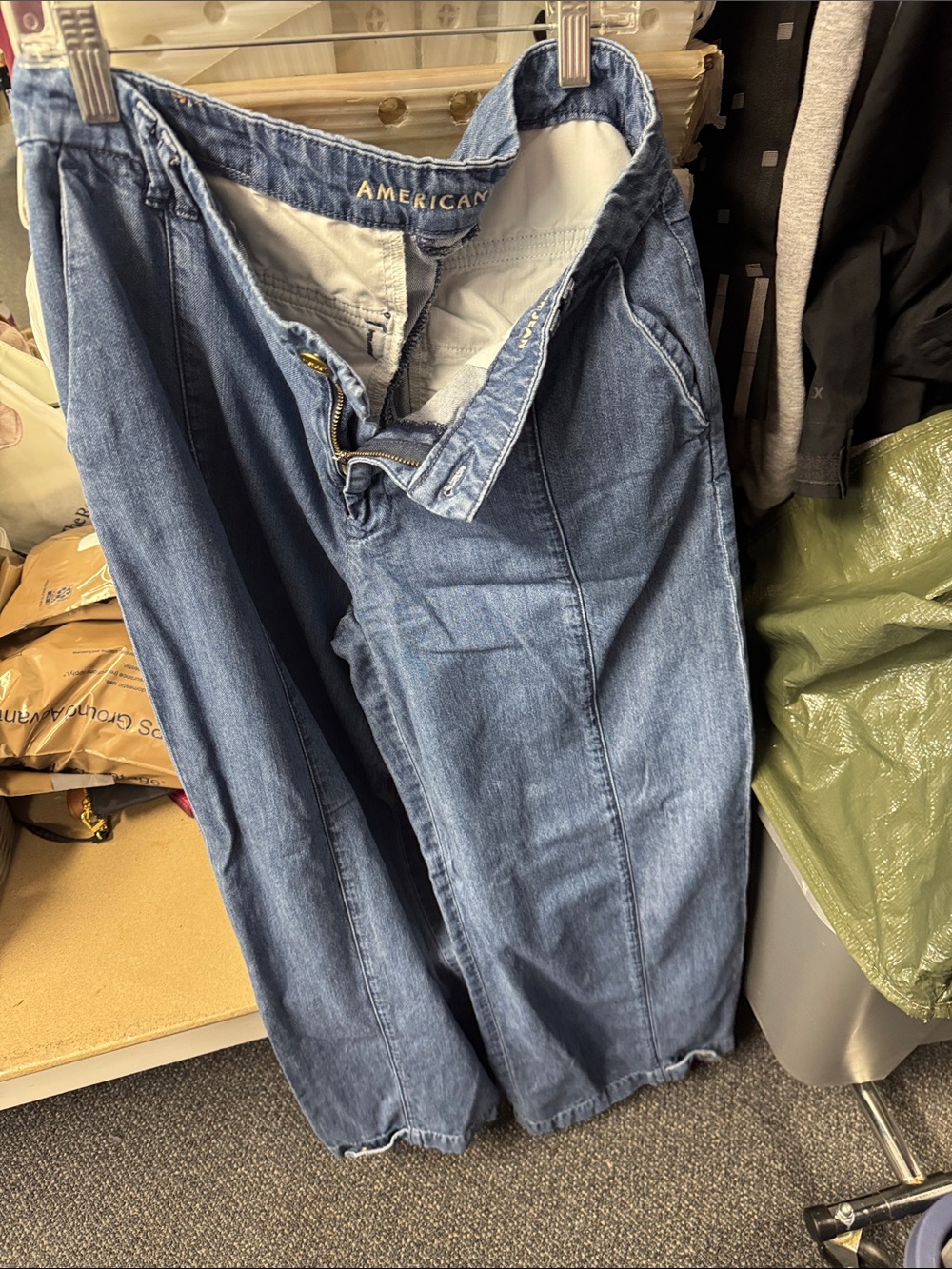 American eagle convertible trouser jeans size 6 // 100328